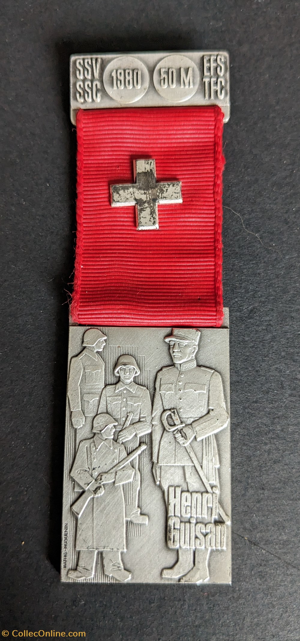 medailles suisse a medaille du prix de tir federal 1980