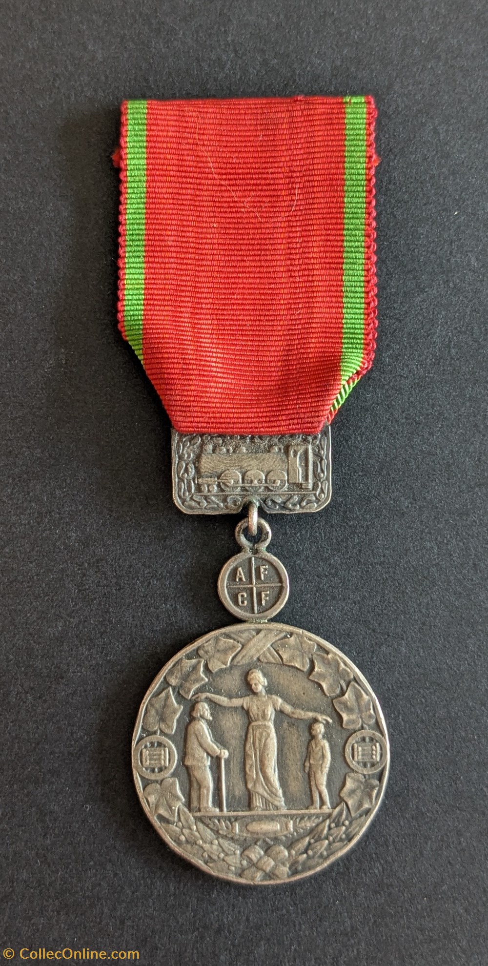 medailles medaille de l association fraternelle des employes et ouvriers des chemins de fer de france
