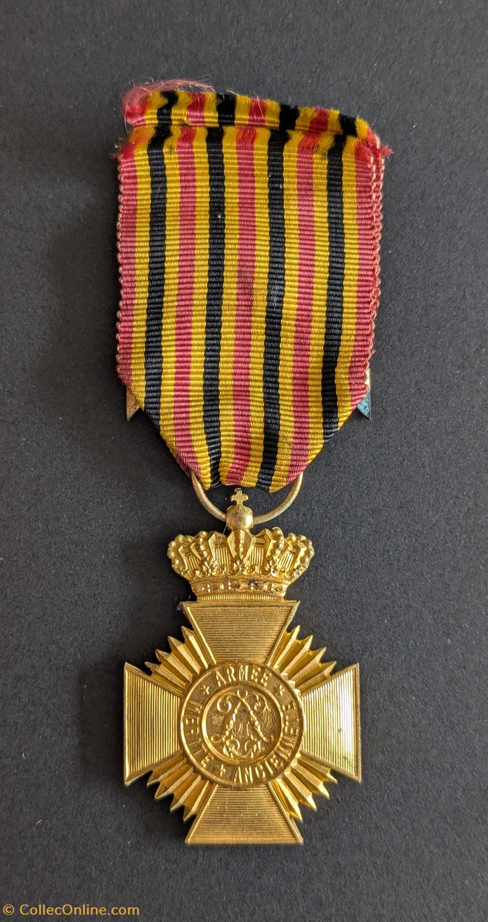 Décoration militaire de 1ère classe pour bons et loyaux services medailles belgique decoration militaire de 1ere classe pour bons et loyaux services