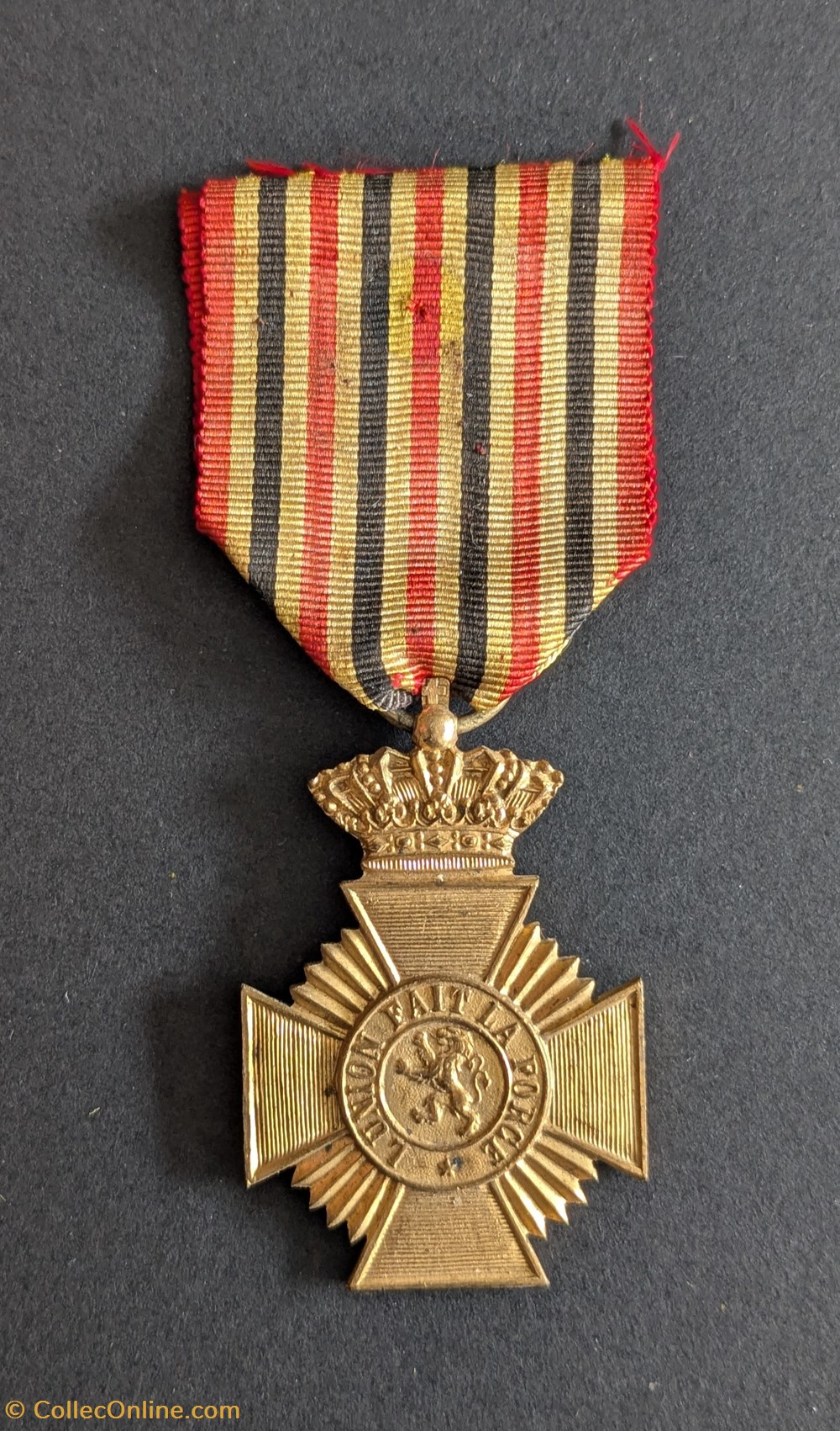 Décoration militaire de 2eme classe pour bons et loyaux services medailles belgique decoration militaire de 2eme classe pour bons et loyaux services