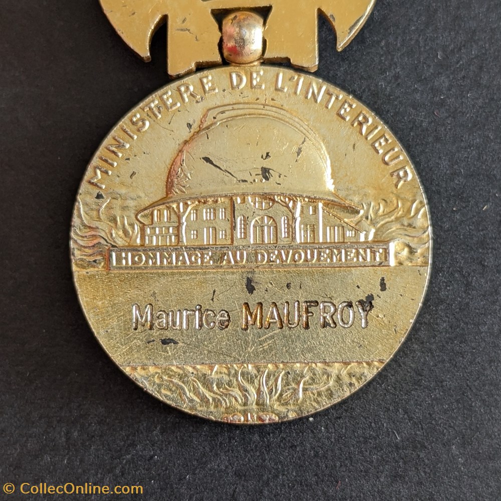 Médaille d'honneur des sapeurs-pompiers pour services exceptionnels medailles france medaille honneur des sapeurs pompiers pour services exceptionnels