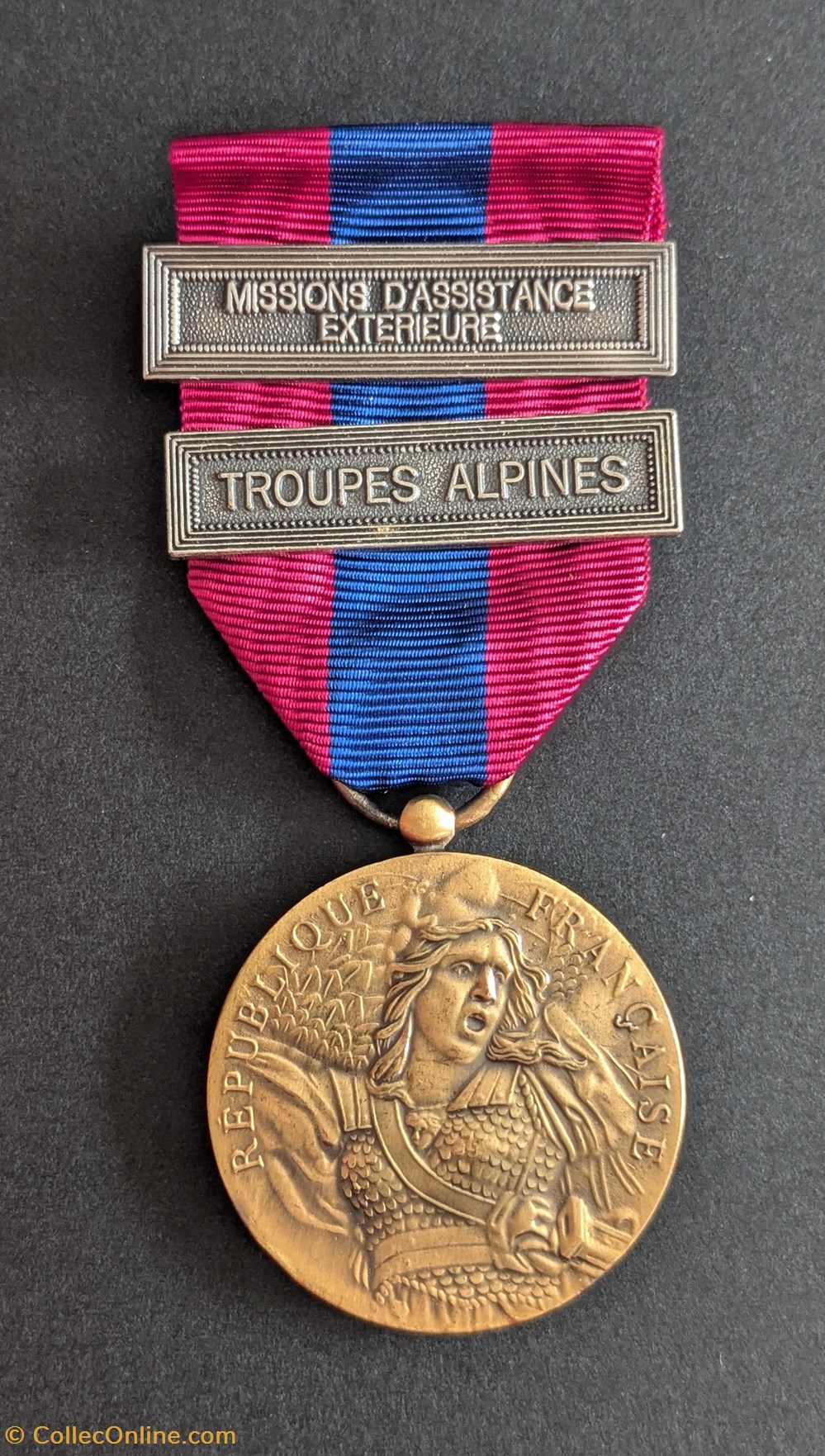 medailles france troupes alpines missions assistance exterieure