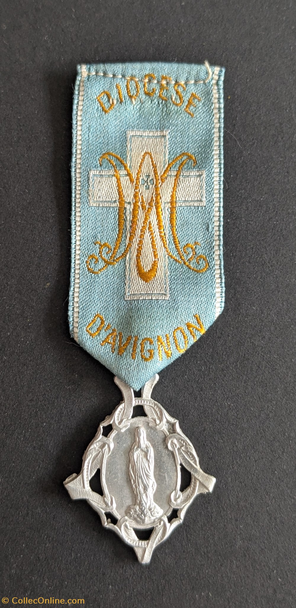 Médaille du pèlerinage à Lourdes du diocèse d'Avignon medailles france medaille du pelerinage a lourdes du diocese avignon