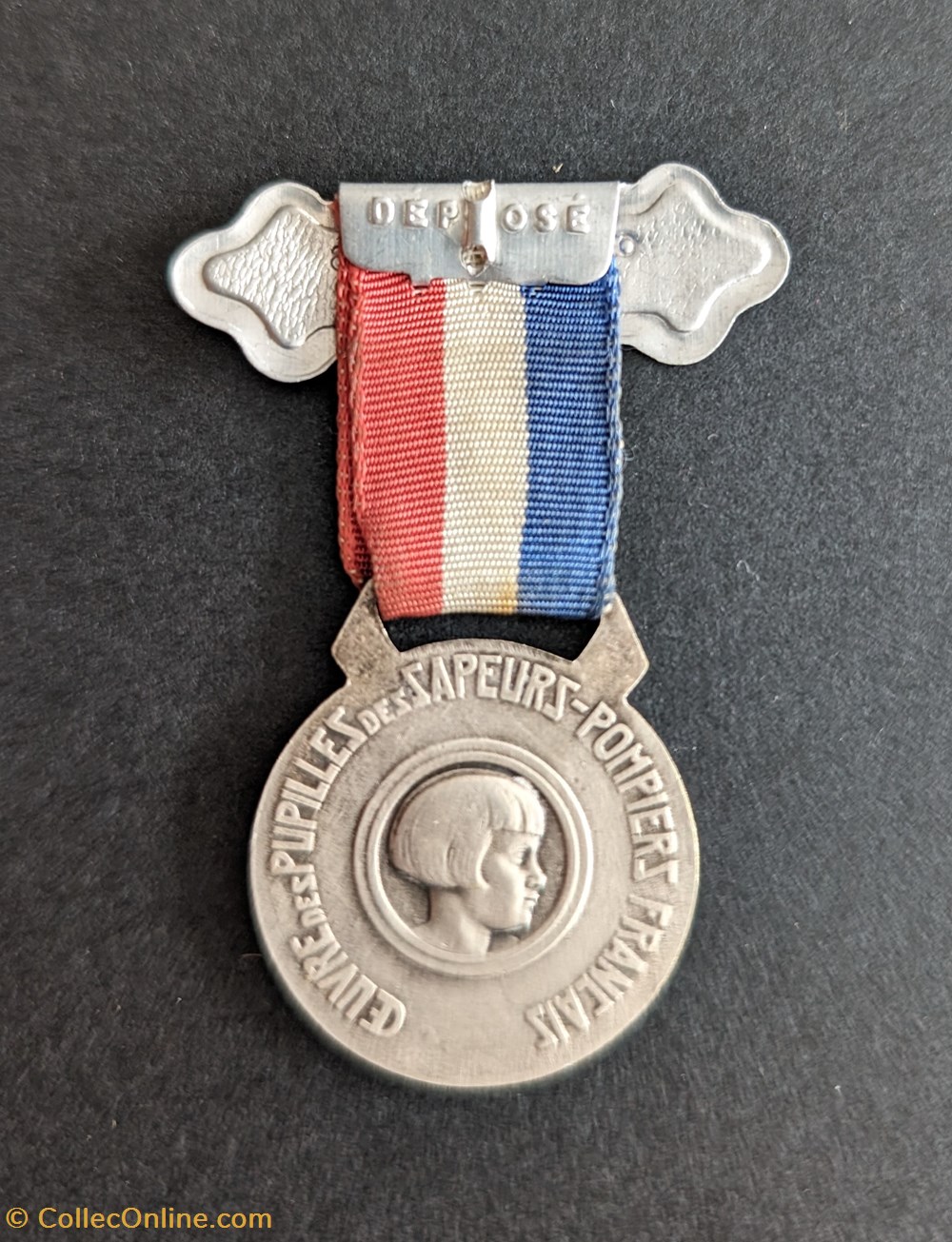 medailles medaille de l oeuvre des pupilles des sapeurs pompiers francais