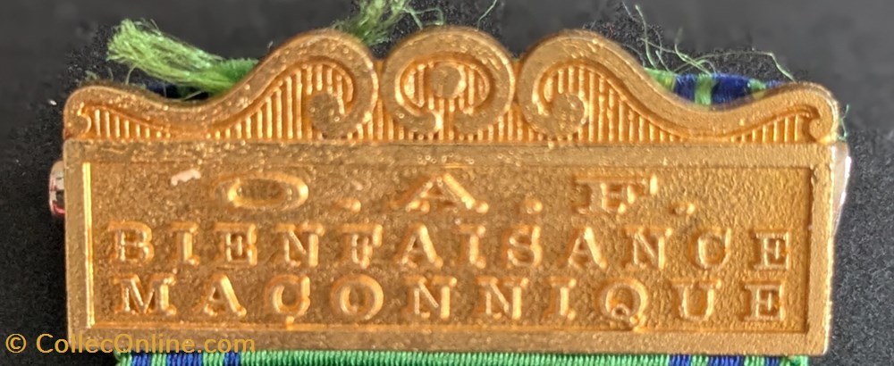 medailles medaille de l oeuvre d assistance et fraternelle de la grande loge nationale francaise