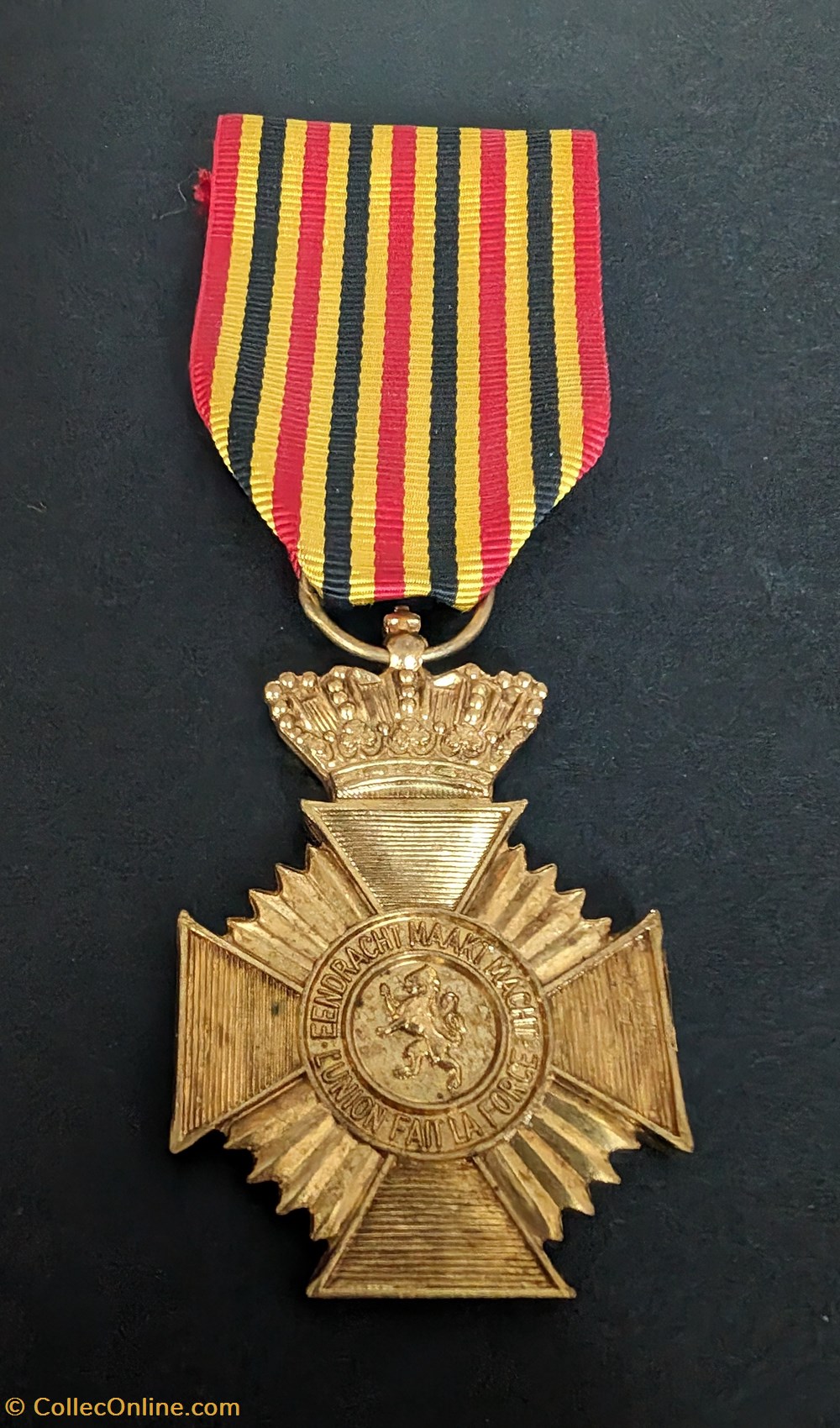 Décoration militaire de 2eme classe pour bons et loyaux services medailles belgique decoration militaire de 2eme classe pour bons et loyaux services