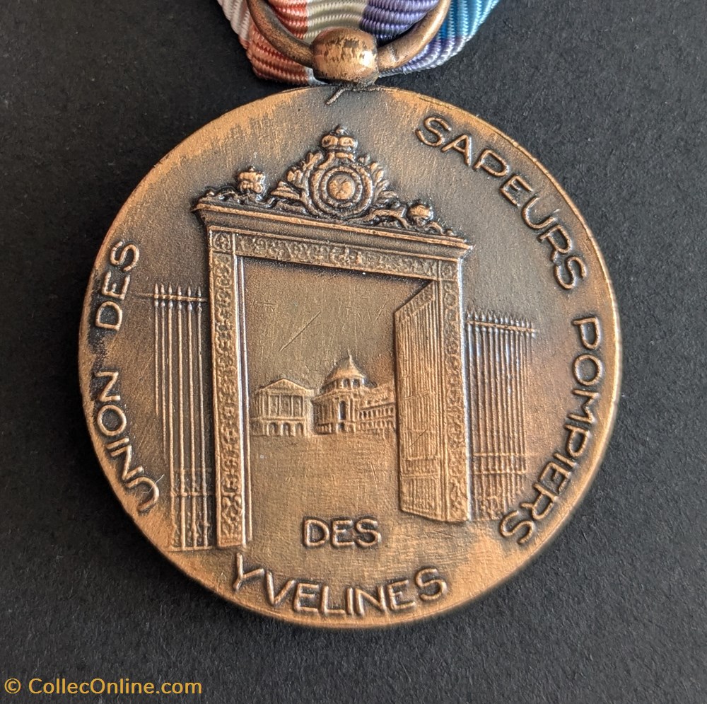 medailles medaille de union departementale des sapeurs pompiers des yvelines