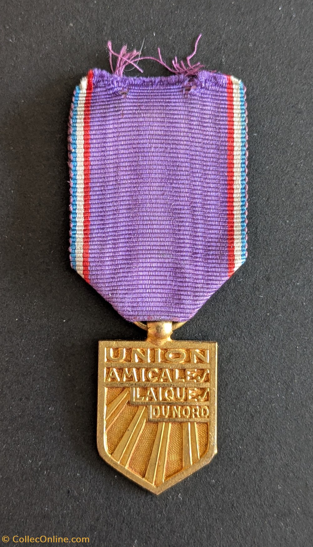 Médaille de l'Union des Amicales Laïques du Nord medailles medaille de union des amicales laiques du nord