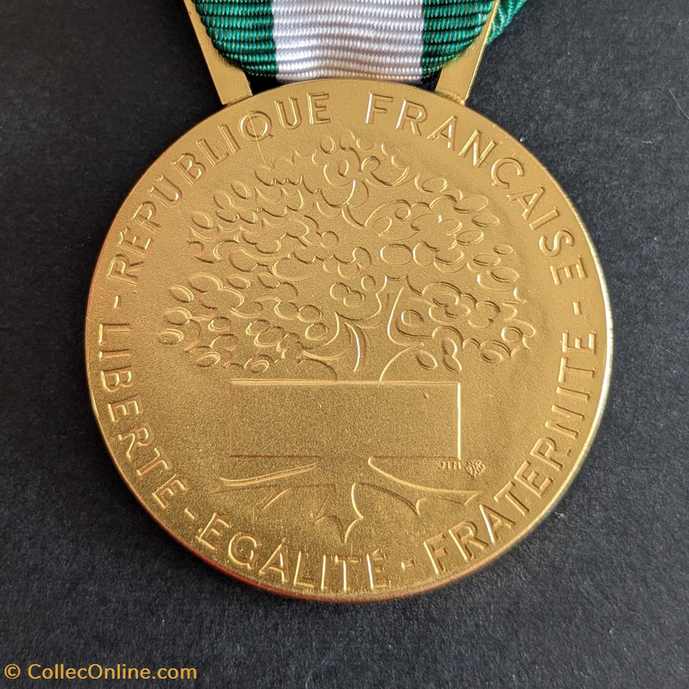 RDC - Médaille d'Honneur Régionale, Départementale et Communale n° 2 medailles france rdc medaille honneur regionale departementale et communale n 2