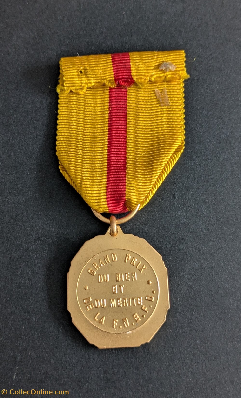 DIV - Médaille du grand prix du bien et du mérite de la F. N. E. F. D. medailles belgique div medaille du grand prix du bien et du merite de la f n e f d
