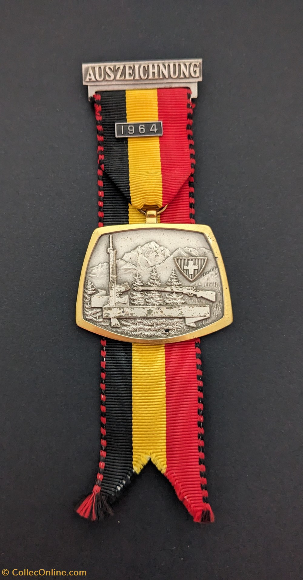 Médaille de tir au fusil medailles suisse medaille de tir au fusil