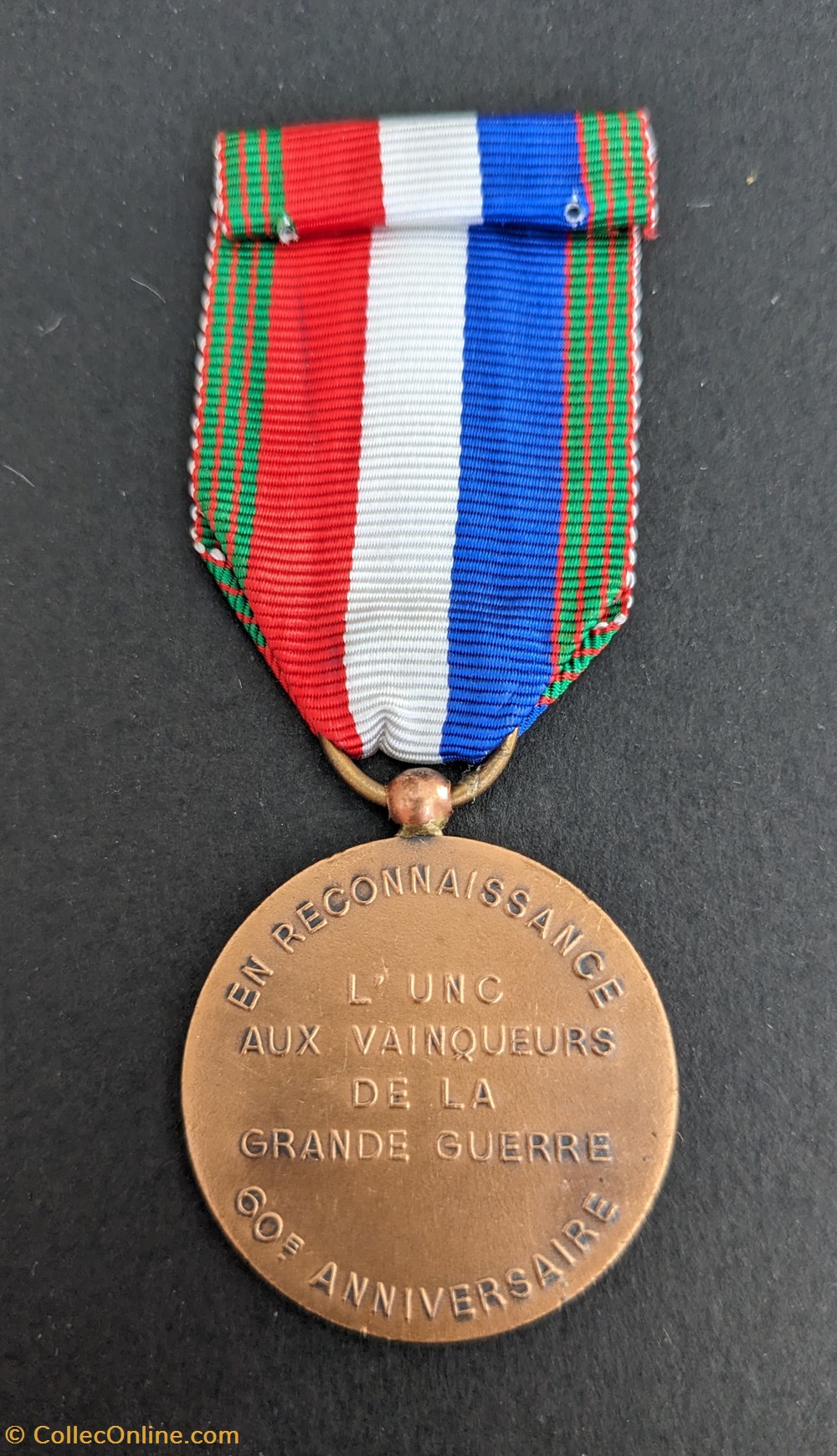 medailles france medaille de u n c pour le 60eme anniversaire de la fin de la premiere guerre mondiale
