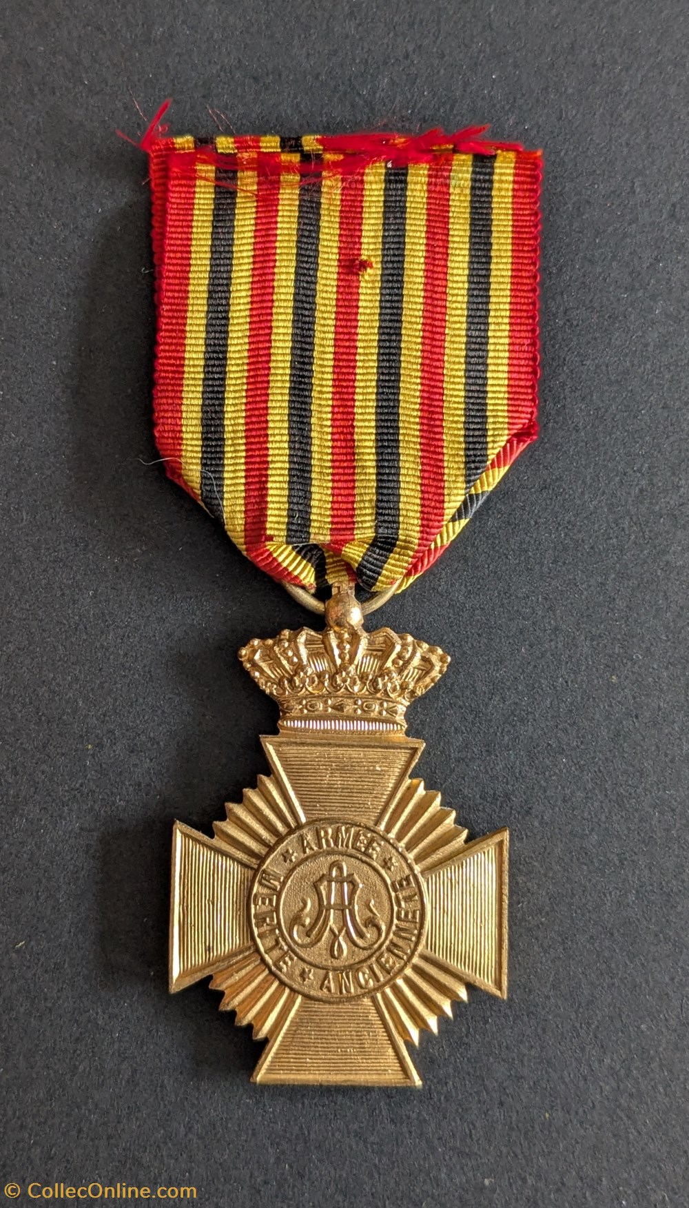 Décoration militaire de 2eme classe pour bons et loyaux services medailles belgique decoration militaire de 2eme classe pour bons et loyaux services