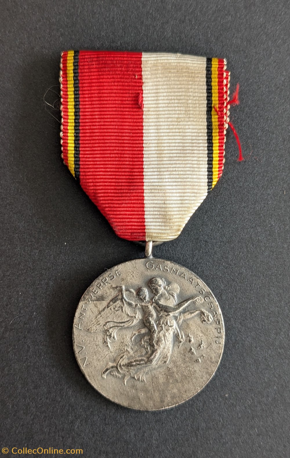medailles pro medaille honneur de la compagnie du gaz anvers