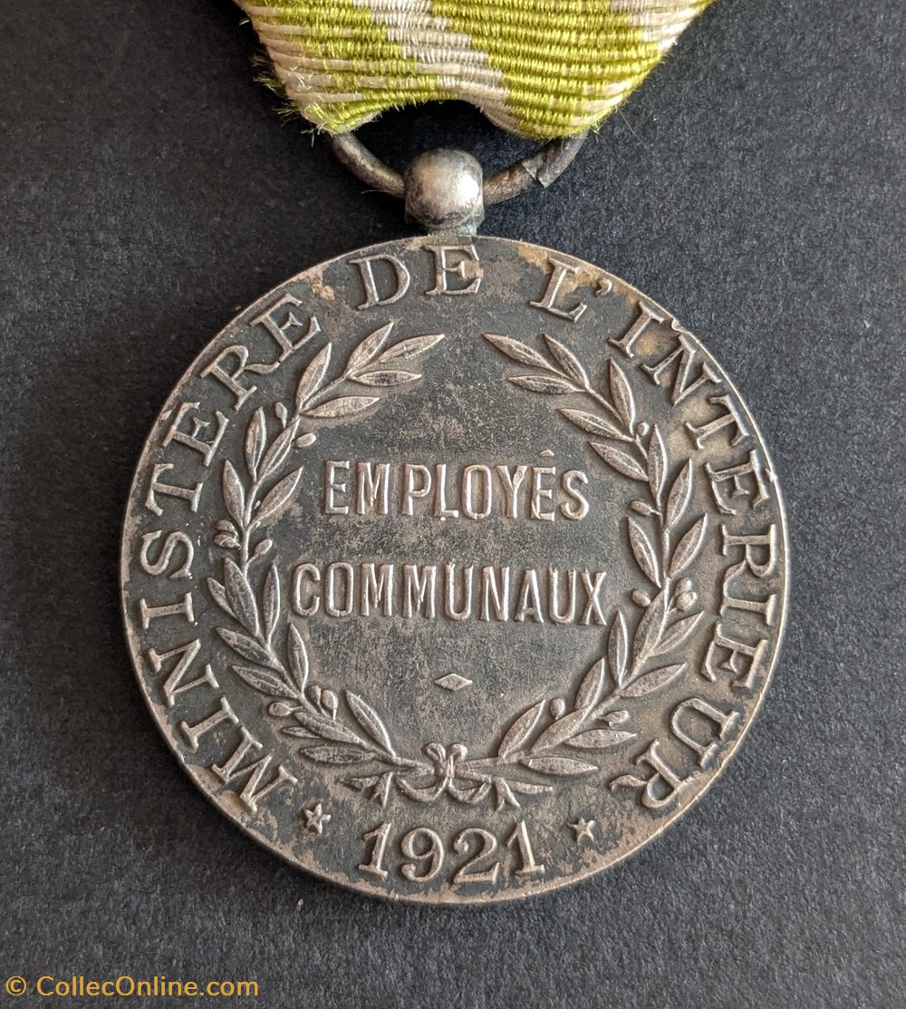 medailles france medaille honneur communale