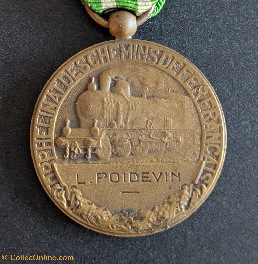 medailles france medaille de orphelinat des chemins de fer francais