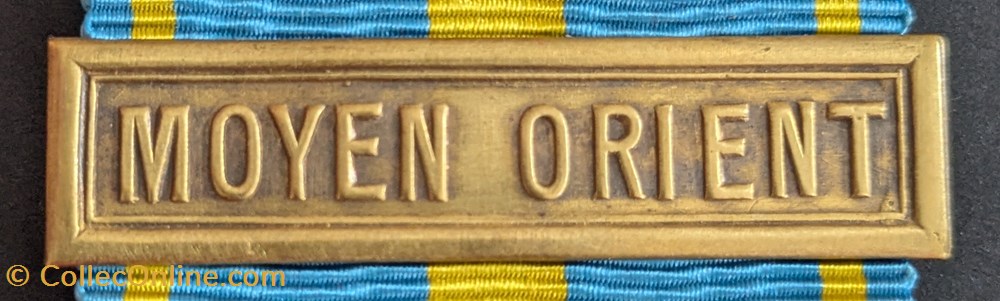 Médaille commémorative française des opérations du Moyen-Orient 2 medailles france medaille commemorative francaise des operations du moyen orient