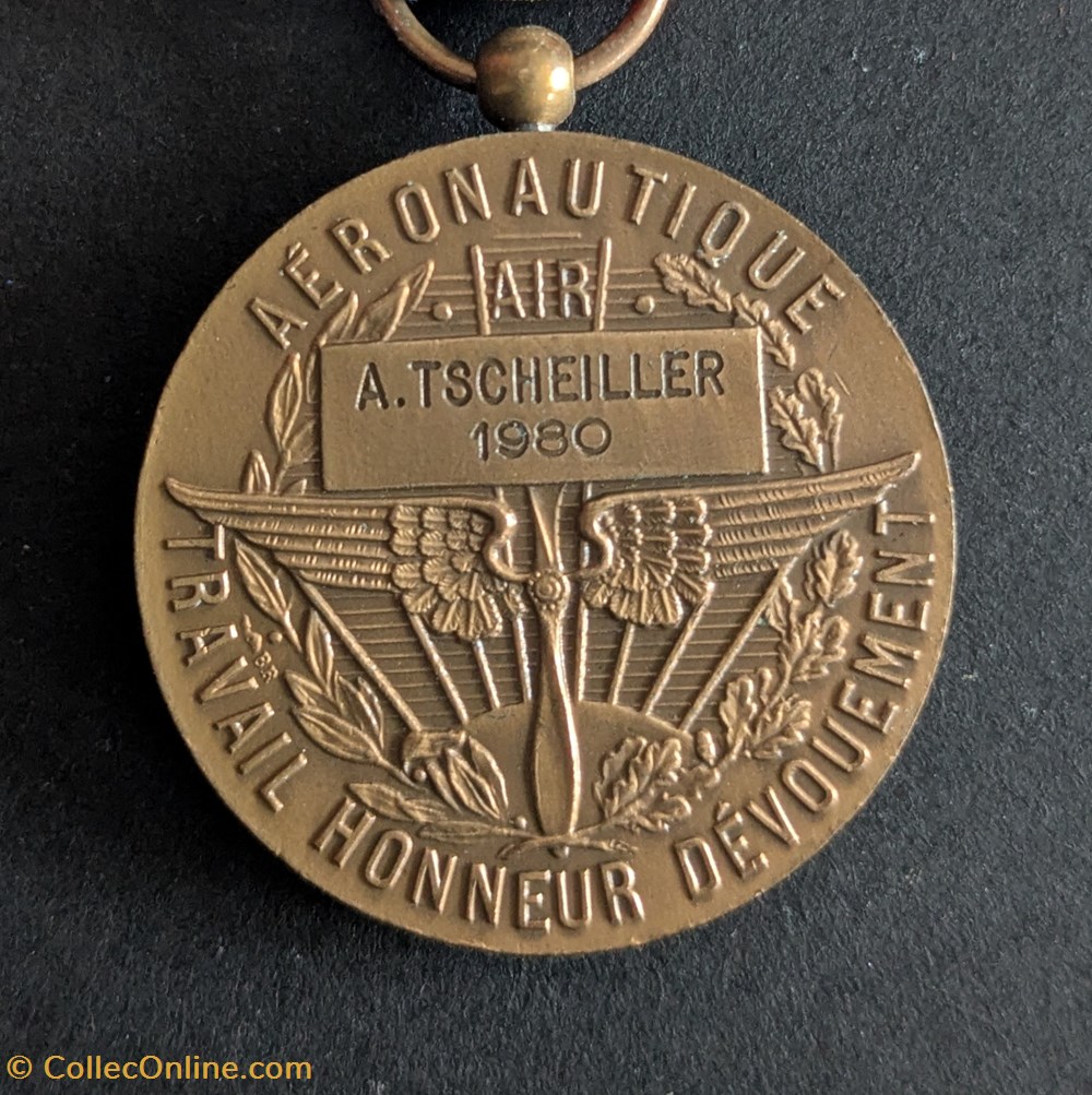 AGD - Médaille d'Honneur de l'Aéronautique medailles france agd medaille honneur de aeronautique
