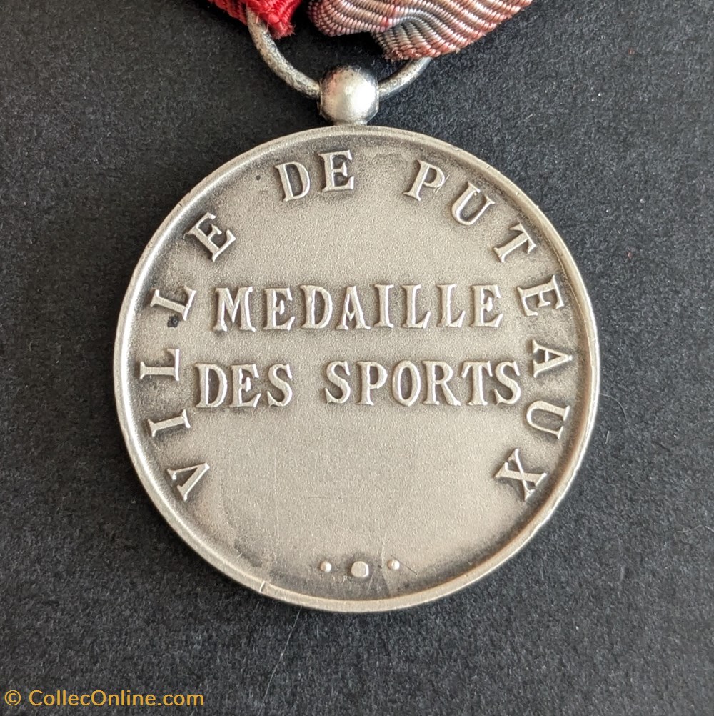 medailles france medaille des sports de la ville de puteaux