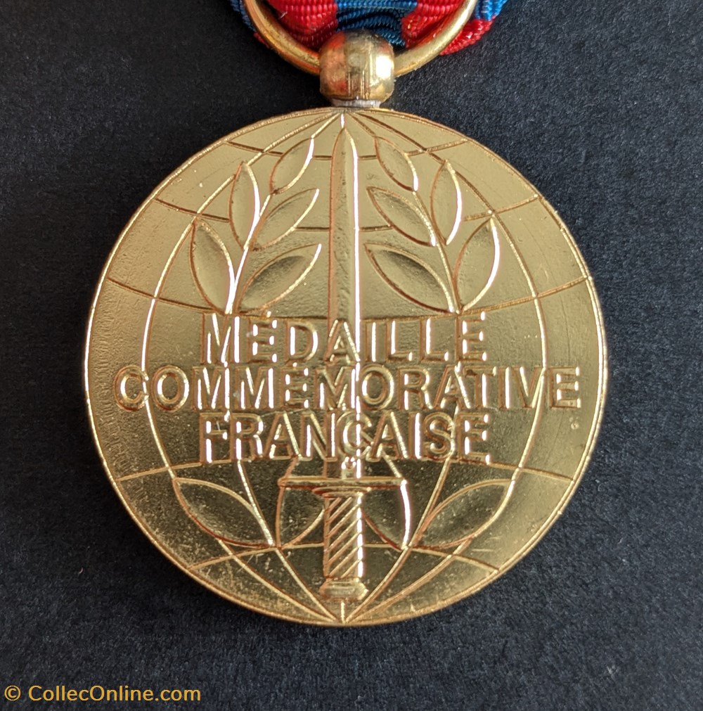 medailles medaille commemorative francaise albanie