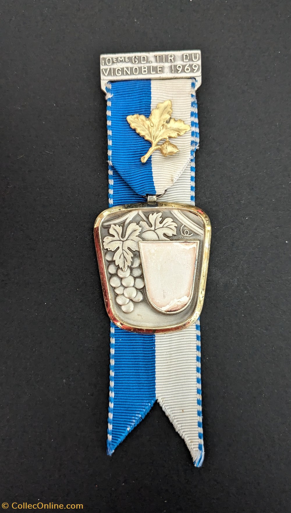 Médaille du 10ème grand tir du vignoble 1969 medailles suisse medaille du 10eme grand tir du vignoble 1969