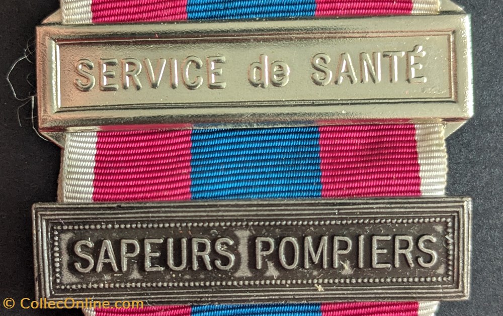 SERVICE DE SANTE - SAPEURS POMPIERS medailles france service de sante sapeurs pompiers