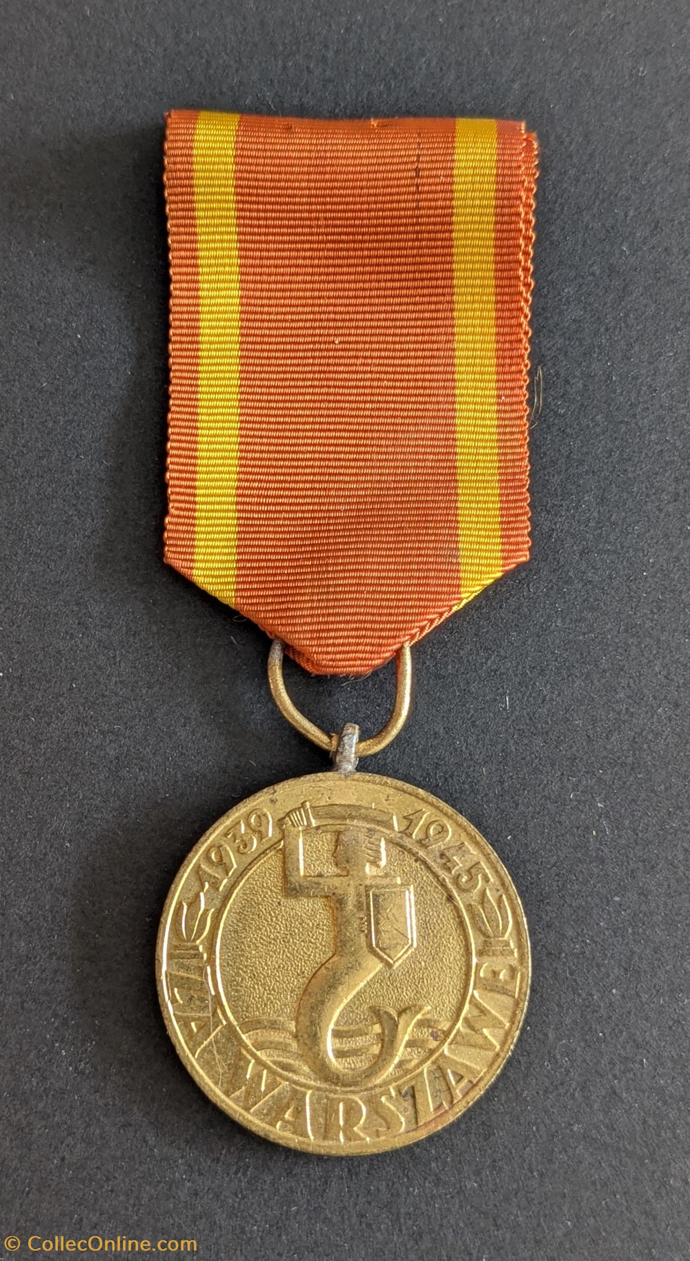 G2 - Médaille de Varsovie 1939-1945 medailles pologne g2 medaille de varsovie 1939 1945