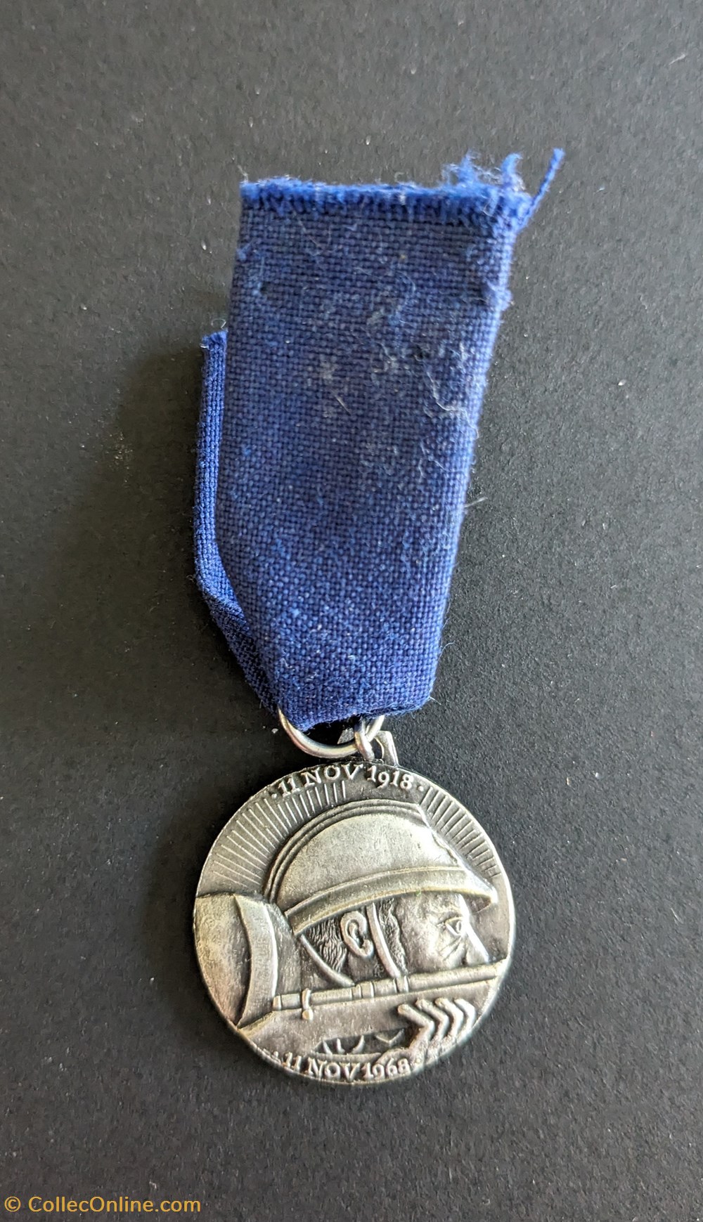 Médaille départementale du 50ème anniversaire de l'Armistice de la 1ère GM - YONNE medailles france medaille departementale du 50eme anniversaire de armistice de la 1ere gm yonne