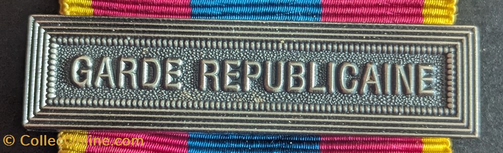 medailles france garde republicaine