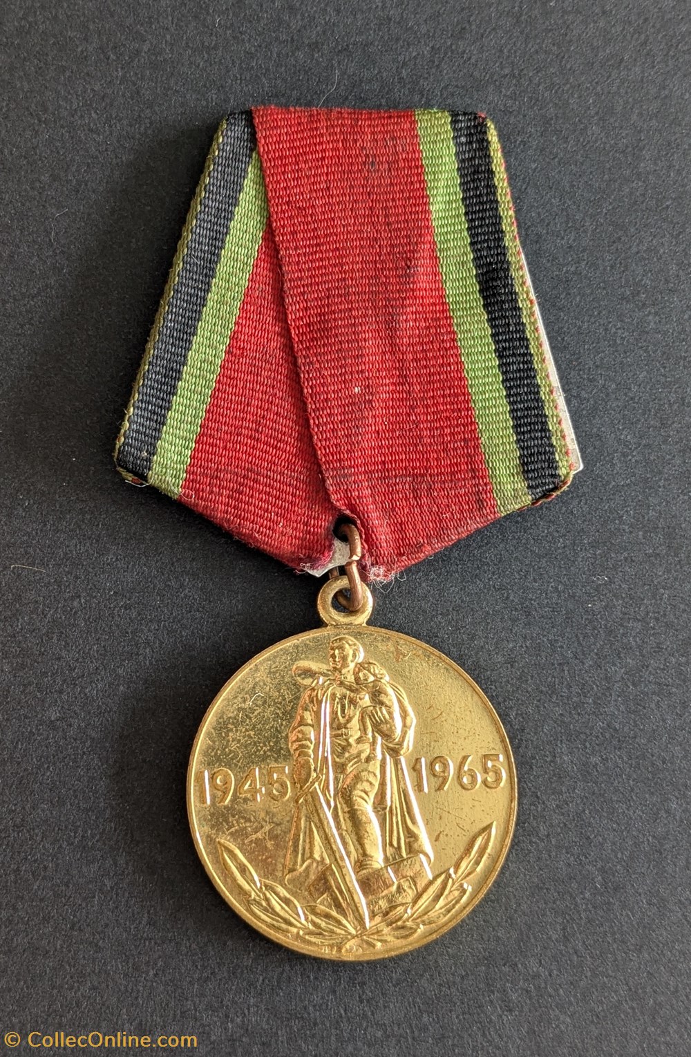 medailles urss g2 medaille du jubile du 20eme anniversaire de la victoire sur allemagne