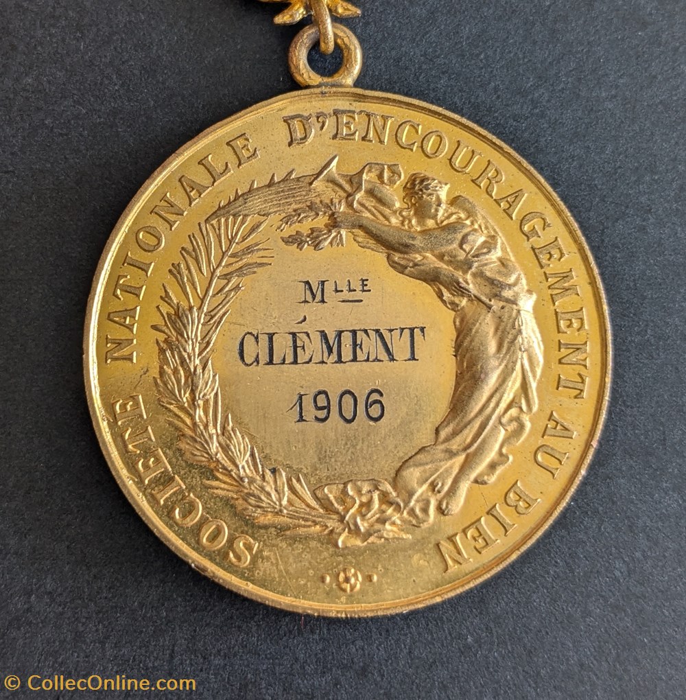 medailles sneb medaille de la societe nationale encouragement au bien