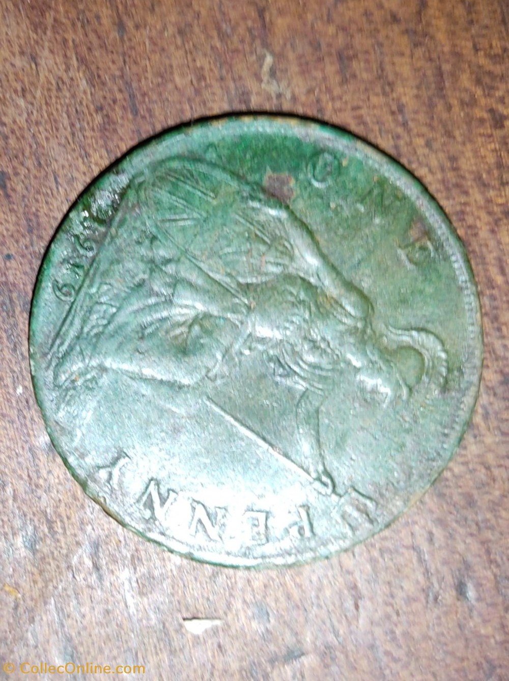 one penny George5 1919 monnaies monde royaume uni one penny george5 1919
