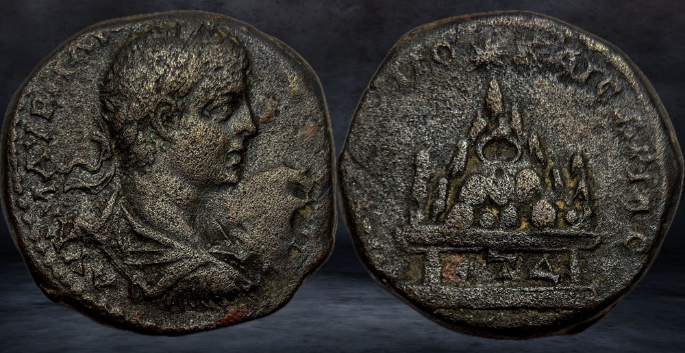 ELAGABALUS (218-222) coins ancient to romans provincial elagabalus 218 222