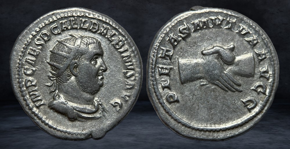 BALBINUS (238) coins ancient to romans imperial and republican balbinus 238