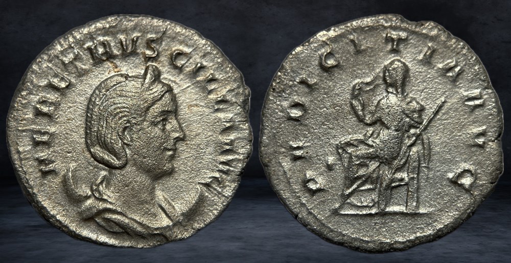 coins ancient to romans imperial and republican herennia etruscilla 249 251
