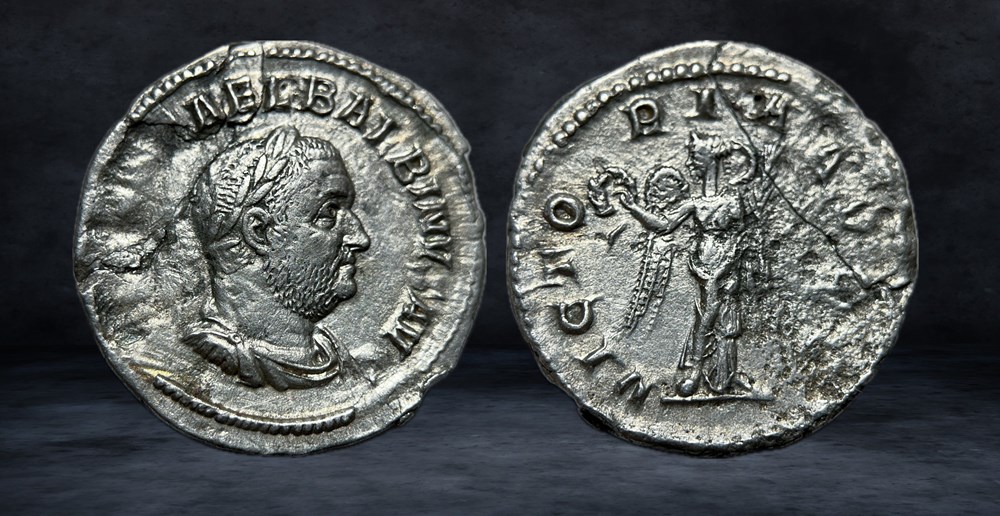 BALBINUS (238) coins ancient to romans imperial and republican balbinus 238