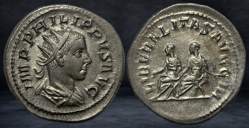 PHILIP II (247-249) coins ancient to romans imperial and republican philip ii 247 249
