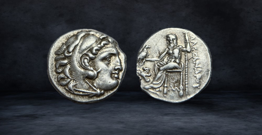 ANTIGONOS I MONOPTHALMOS (306-301 BC) coins ancient to greek antigonos i monopthalmos 306 301 bc