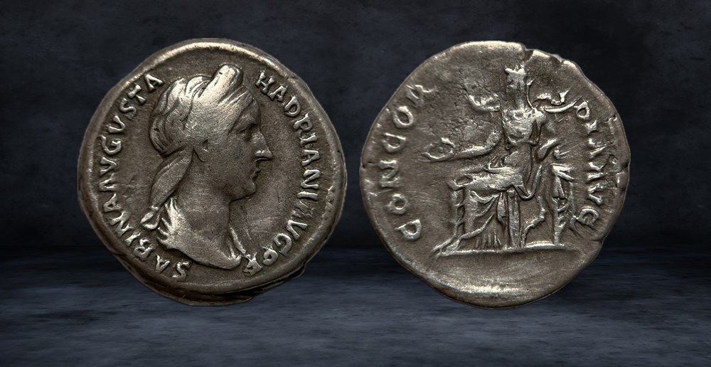 SABINA (128-136) coins ancient to romans imperial and republican sabina 128 136