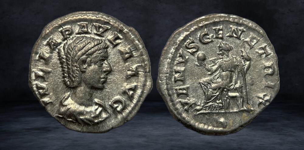 JULIA PAULA (219-220) coins ancient to romans imperial and republican julia paula 219 220