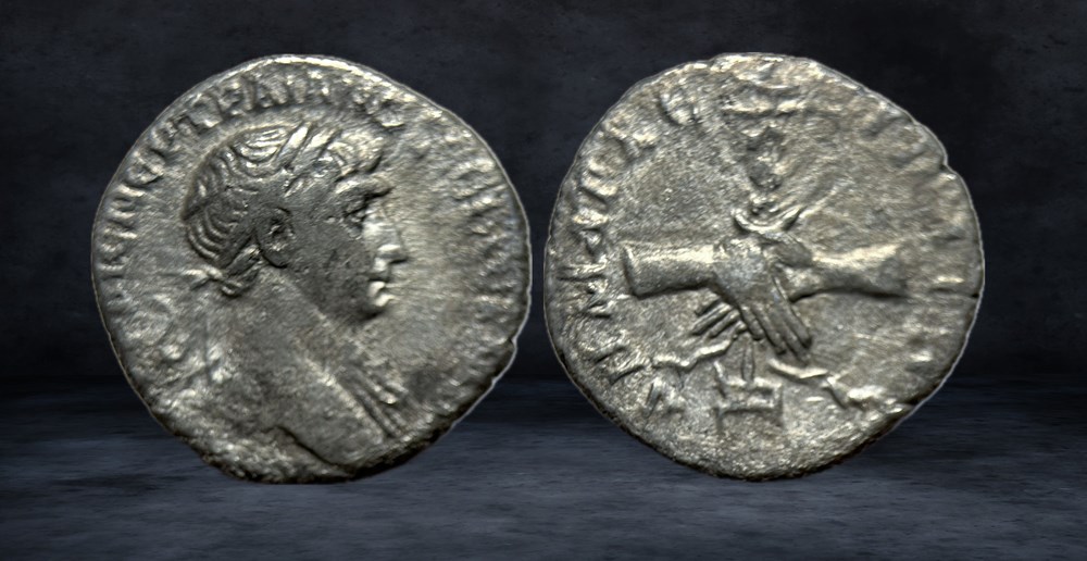 coins ancient to romans provincial trajan 98 117