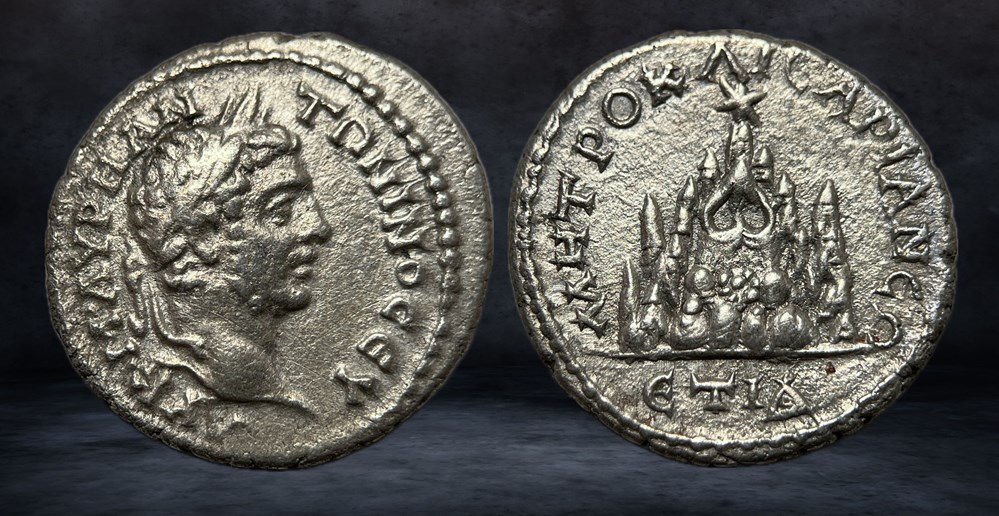 CARACALLA (198-217) coins ancient to romans provincial caracalla 198 217