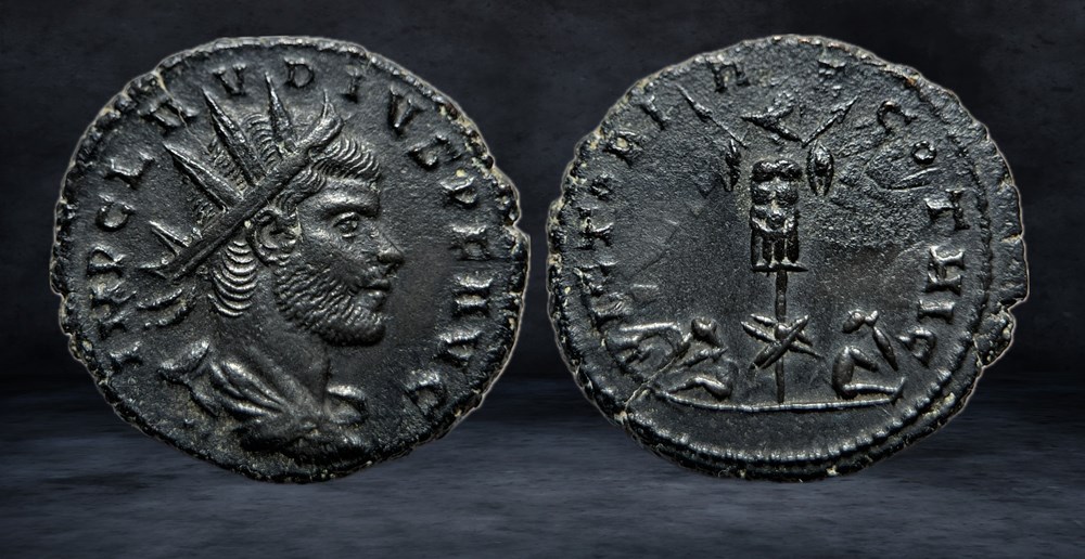 CLAUDIUS II GOTHICUS (268-270) coins ancient to romans imperial and republican claudius ii gothicus 268 270