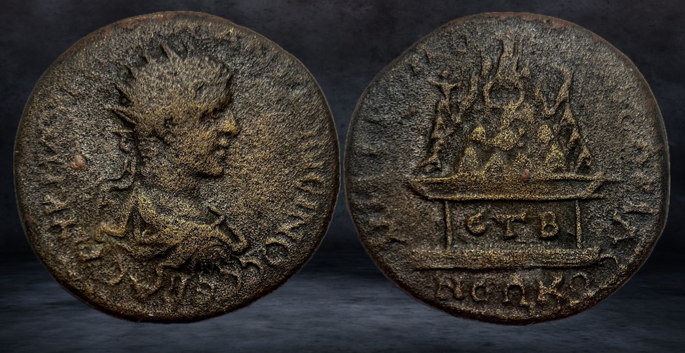 ELAGABALUS (218-222) coins ancient to romans provincial elagabalus 218 222