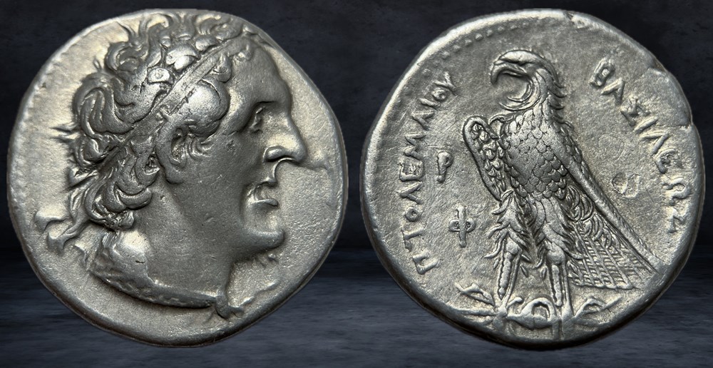 coins ancient greek ptolemy i soter 305 4 282 bc