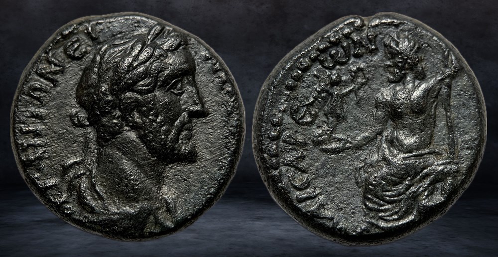 ANTONINUS PIUS (138-161) coins ancient romans provincial antoninus pius 138 161