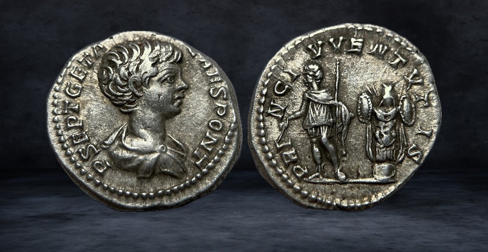 GETA (caesar, 198-209) coins ancient to romans imperial and republican geta caesar 198 209