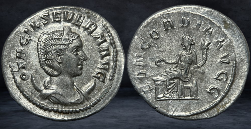 OTACILIA SEVERA (244-249) coins ancient to romans imperial and republican otacilia severa 244 249