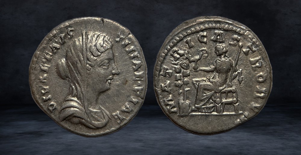 FAUSTINA II (147-175) coins ancient to romans imperial and republican faustina ii 147 175