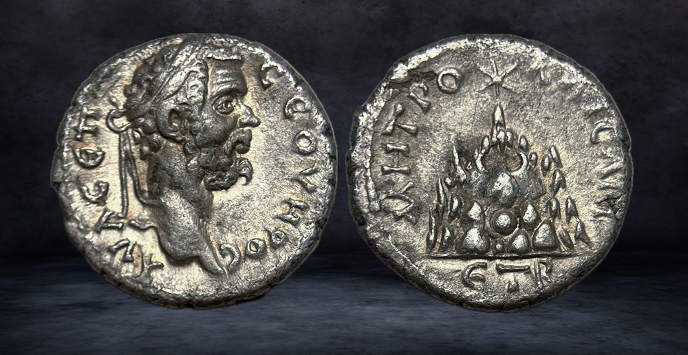 coins ancient to romans provincial septimius severus 193 211